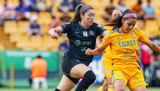 Video | Captan otra agresión de jugadoras de Tigres a las de América Femenil durante el partido