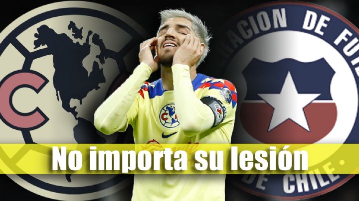 Diego Valdés tendría que presentarse con la Selección de Chile AÚN LESIONADO