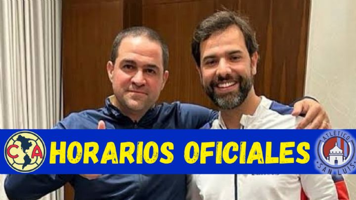 CONFIRMADO el HORARIO de las SEMIFINALES para el Club América vs Atlético San Luis