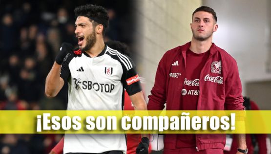 Santi Giménez tiene GRAN DETALLE con Raúl Jiménez tras su DOBLETE en la Premier League