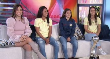 Jugadoras del Club América ALZAN LA VOZ para llevar a MÁS NIÑAS al futbol femenil