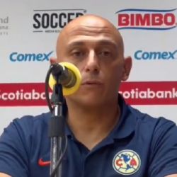 Ángel Villacampa SATISFECHO tras el partido del América Femenil contra el FC Barcelona