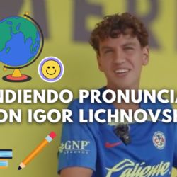 ¡Nadie lo dice bien! Igor Lichnovsky enseña la PRONUNCIACIÓN CORRECTA de su apellido