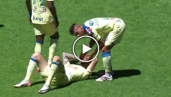  ALARMA para el Club América: ¡Diego Valdés sale LESIONADO!