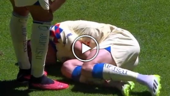 ESCALOFRIANTE PLANCHA a Álvaro Fidalgo en el Toluca vs Club América