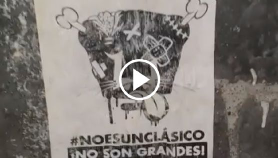 NO SON GRANDES: afición del Club América deja RECADO en el Estadio Azteca para Pumas y sus aficionados