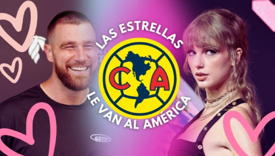 La pareja DEL AÑO: Club América presume REGALOS para Travis Kelce y Taylor Swift
