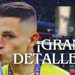 Álvaro Fidalgo presume su nuevo ESPECTACULAR TATUAJE por su CAMPEONATO con el Club América