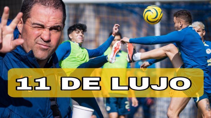 La ESPECTACULAR ALINEACIÓN del Club América si tuviera PUROS CANTERANOS