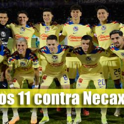 Alineación confirmada del Club América en su visita contra Necaxa en el Clausura 2024