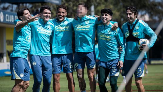 ¿Ilusión? Jugador LESIONADO REAPARECE en el entrenamiento del Club América