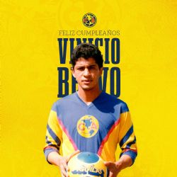 ¿Quién es Vinicio Bravo, el histórico defensa que el Club América felicitó por su cumpleaños?