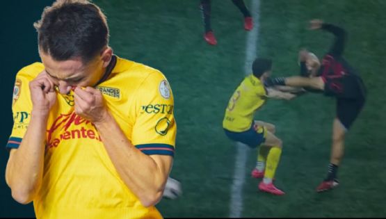 Así TERMINÓ la cara de Álvaro Fidalgo tras el PATADÓN que recibió en el Xolos vs América