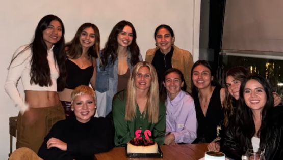 Así fue la celebración del cumpleaños de Sandra Paños con las jugadoras del Club América Femenil
