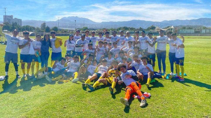 El ÚNICO EQUIPO de las Fuerzas Básicas del Club América que está TRIUNFANDO con un TRICAMPEONATO