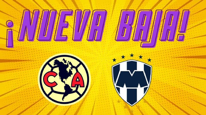 Club América tendría SENSIBLE BAJA DE ÚLTIMA HORA para el partido contra Rayados