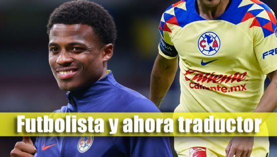 Es uno de los mejores futbolistas del Club América y ahora es el TRADUCTOR de Javairô Dilrosun