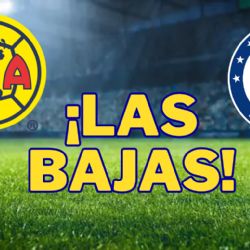 Todas las BAJAS del Club América para su partido amistoso contra Cruz Azul en la Fecha FIFA