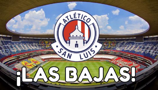 Atlético de San Luis llegaría con SERIAS BAJAS para enfrentar al Club América en el Estadio Azteca