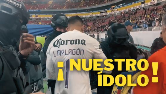 Luis Ángel Malagón tiene GRAN GESTO con POLÍCIA aficionada al Club América