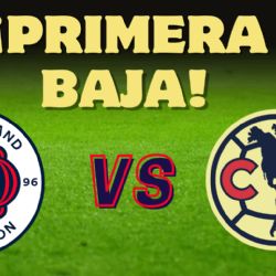 El PRIMER DESCARTADO del Club América vs New England por culpa de las lesiones