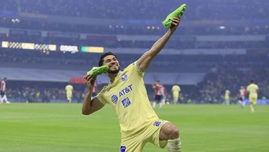 Afición MOTIVA a Henry Martín vs Pachuca por su renovación con el Club América