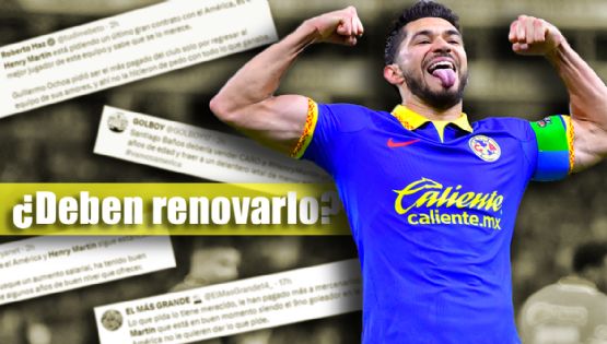 Afición del Club América SE DIVIDE en opiniones por Henry Martín y su RENOVACIÓN