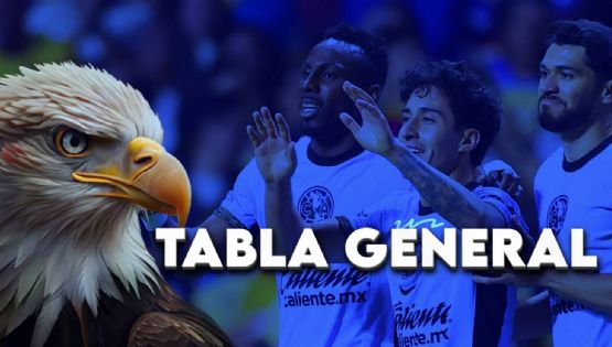 ¿Cómo quedó el Club América en la TABLA GENERAL al terminar la Jornada 13?