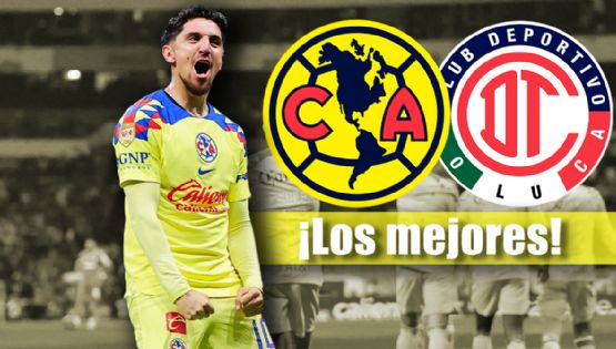 ¿Quiénes fueron los MEJORES JUGADORES del Club América vs Toluca?