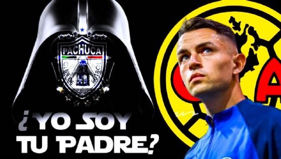 Álvaro Fidalgo responde sobre la PATERNIDAD del Pachuca sobre el Club América