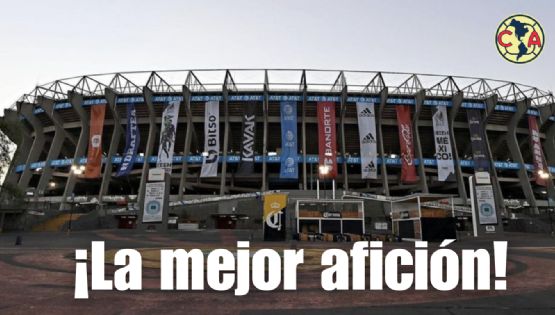 Afición del Club América CUMPLE SU PARTE para salir CON TODO a eliminar al Pachuca