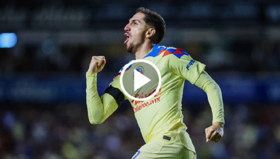 Así reaccionó DIEGO VALDÉS tras el gol del América vs Pachuca que inició con una jugada suya
