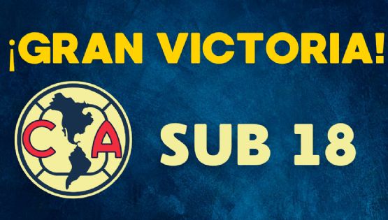 Club América Sub 18 SE IMPONE ante Pachuca en los Cuartos de Final de Ida