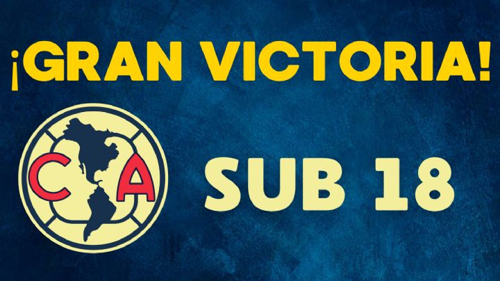 Club América Sub 18 SE IMPONE ante Pachuca en los Cuartos de Final de Ida