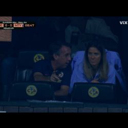 ¡Pegó el brinco en la butaca! El FESTEJO de Emilio Azcárraga por el GOL de Kiana Palacios