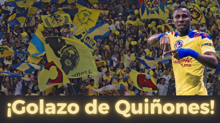 El GOLAZO VS CRUZ AZUL que la afición del Club América pide a Julián Quiñones REPETIR