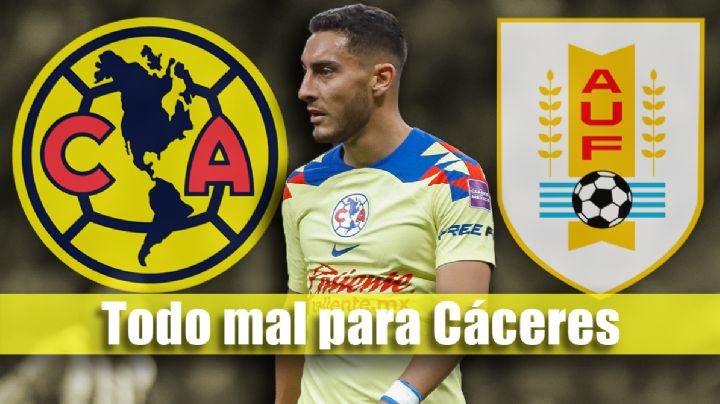 La DURA CONSECUENCIA que podría tener Sebastián Cáceres con la Selección de Uruguay por su LESIÓN con América