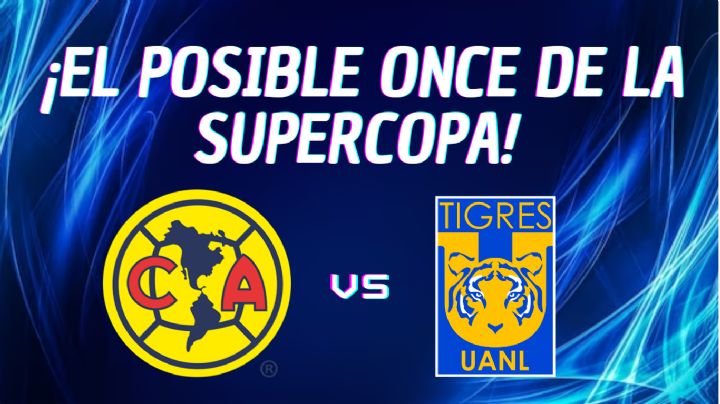 La probable ALINEACIÓN de André Jardine para el Club América vs Tigres en la Supercopa 2024
