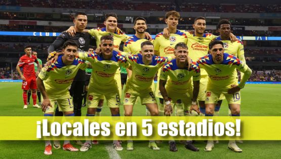 Las 5 CIUDADES en las que el Club América JUGARÁ DE LOCAL en el Apertura 2024