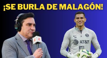 Jorge Pietrasanta SE BURLA de Luis Ángel Malagón y afición del Club América SALE A DEFENDERLO