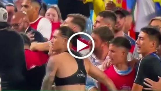 Brian Rodríguez se vio involucrado en PELEA al final del Uruguay vs Colombia
