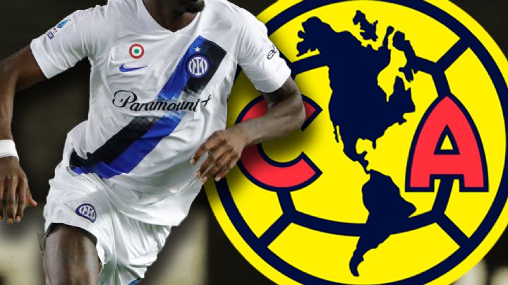 ¿Coquetea con las Águilas? Delantero del Inter Milan ENTRENA con Jersey del Club América