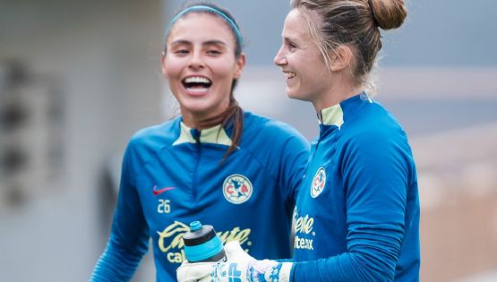 Sandra Paños se muestra AGRADECIDA con la afición del América Femenil tras sus primeros entrenamientos