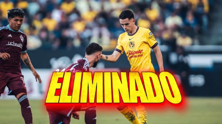 ¡Se repite la PESADILLA! América no puede con la Leagues Cup y es ELIMINADO por Colorado Rapids