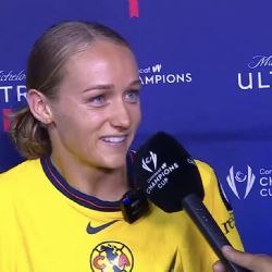 Sarah Luebbert sorprende con sus primeras entrevistas EN ESPAÑOL con el Club América Femenil