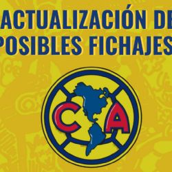 Los jugadores que AÚN SON POSIBILIDAD para ser NUEVO FICHAJE  del Club América y los que YA HA DESCARTADO