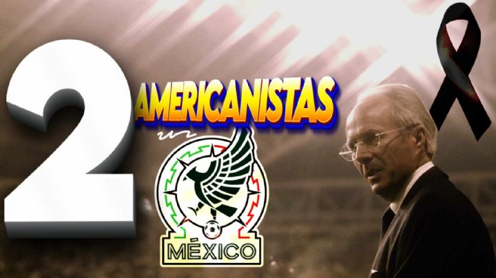 Los 2 ÚNICOS AMERICANISTAS que aparecieron en la primera CONVOCATORIA de Sven-Göran Eriksson en Selección Mexicana