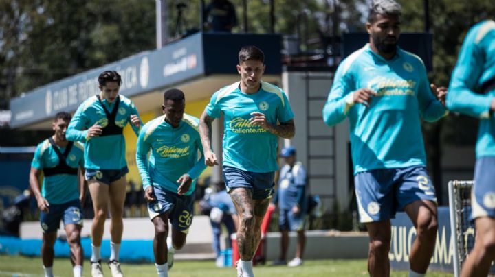 Video del último entrenamiento del Club América revela la situación actual del vestidor azulcrema
