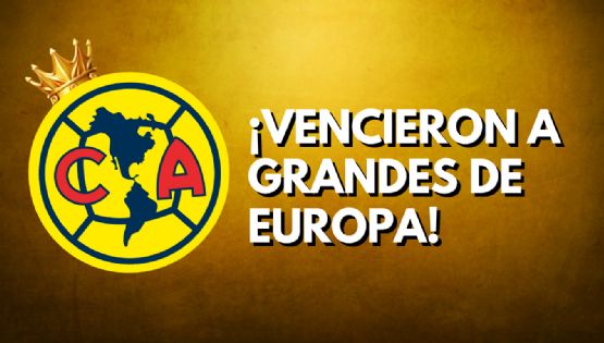 ¿Cuántas VECES le ha GANADO el Club América a equipos de Europa?