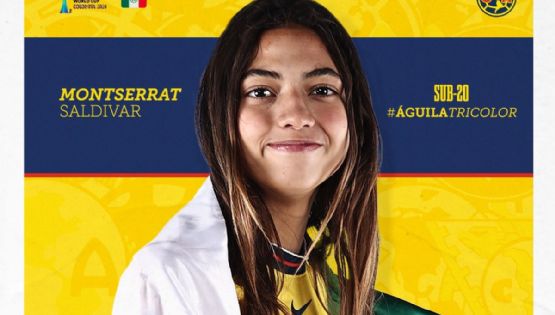 Montserrat Saldívar pone el alto el nombre del Club América y México en el Mundial Sub 20